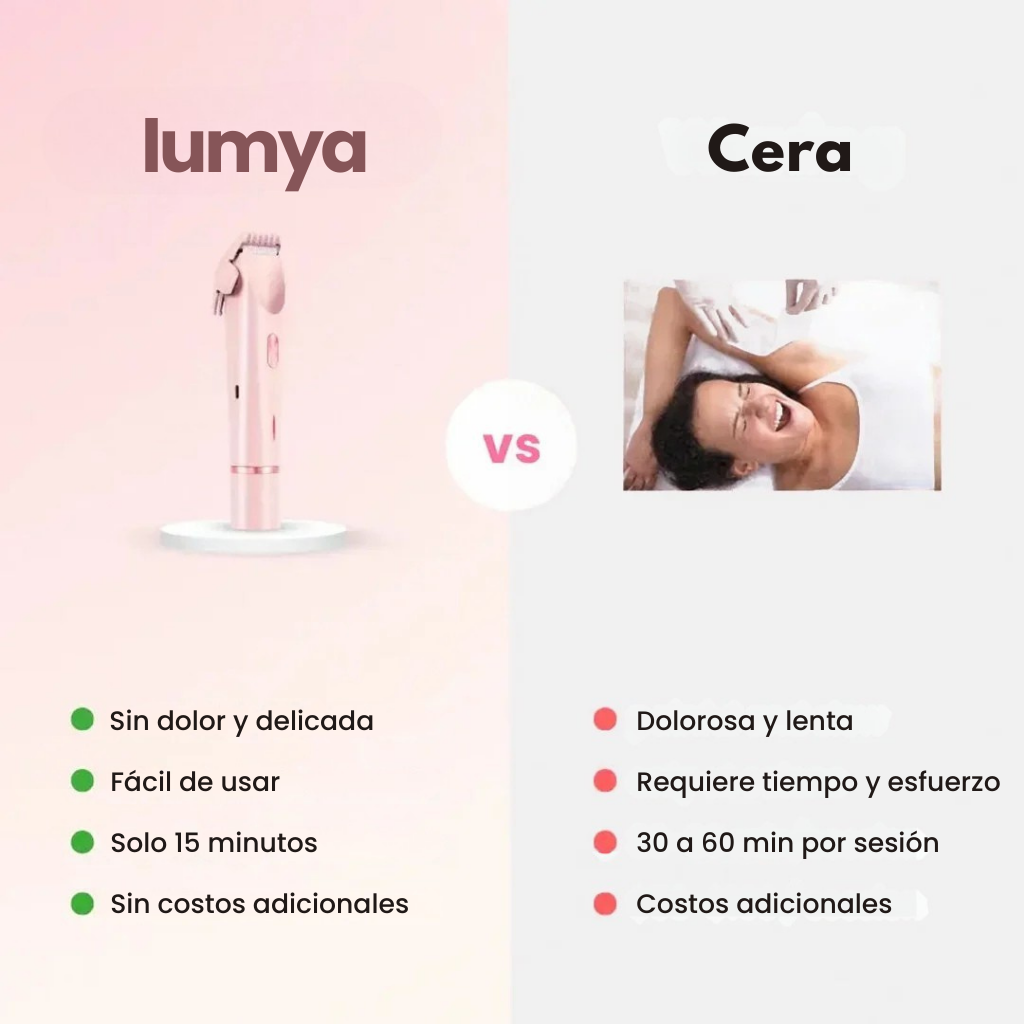 Depiladora Facial y Corporal Lumya™