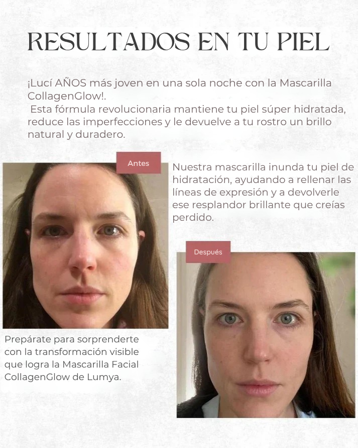 CollagenGlow™ Máscara Rejuvenecedora & Luminosa